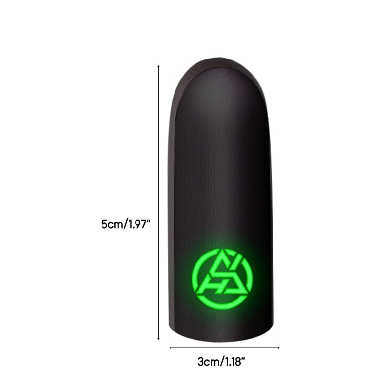 1 Pair Gamer Sleeve Sweatproof Dedales Gamer Finger Cover Touch-Screen Fingertips Sleeve For Mobile Games-Game Accessory
