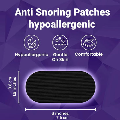 Medical Grade Anti-Snoring Sleep Mouth Tape and Nasal Strips - 30/60 Pcs for Enhanced Breathing and Improved Sleep Quality