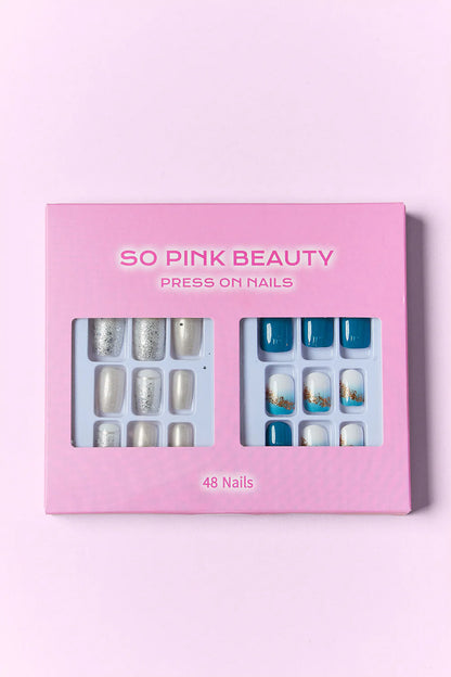 SO PINK BEAUTY Press on Nails 2 Packs