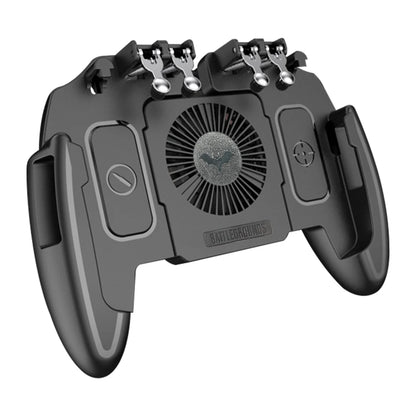 6 Fingers Cooling Button Gamepad Grip Mobile Gaming for PUBG Game Controller Joystick Support 4.7-6.5 inch Screen Mobile Phone