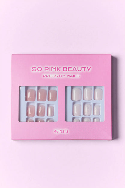 SO PINK BEAUTY Press on Nails 2 Packs